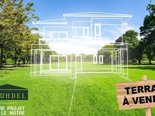 Terrain constructible viabilisé à vendre 86 900 € 400 m² de terrain Garrigues-Sainte-Eulalie 30190