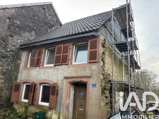Maison à vendre 65 000 € 3 pièces 2 chambres 85 m² 1 376 m² de terrain Hangviller 57370