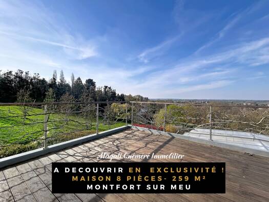 Maison à vendre - neuf 533 000 € 8 pièces 5 chambres 259 m² 1 089 m² de terrain Rural Montfort-sur-Meu 35160