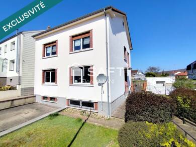 Maison à vendre 199 900 € 7 pièces 4 chambres 179 m² 847 m² de terrain Houvergarten-Centre Ville Creutzwald 57150