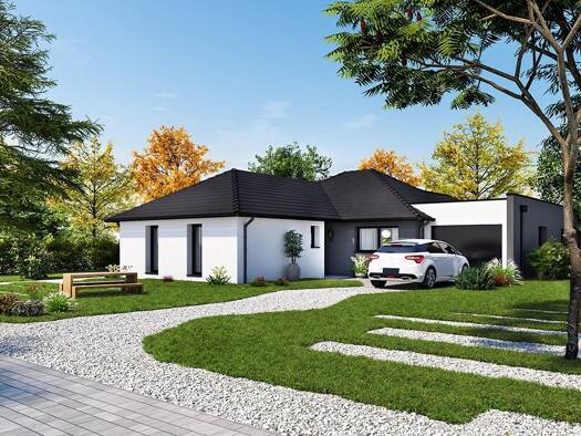Terrain avec maison neuve à vendre 288 000 € 5 pièces 3 chambres 136,8 m² 500 m² de terrain Pacy-sur-Eure 27120
