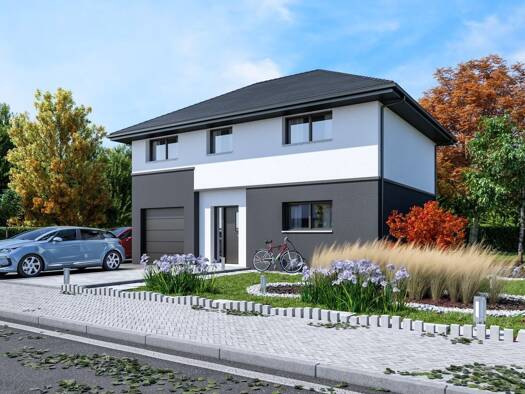Terrain avec maison neuve à vendre 247 350 € 5 pièces 4 chambres 111,8 m² 518 m² de terrain Balleroy 14490