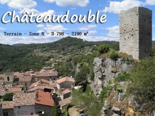 Terrain à vendre 2 650 € Châteaudouble 83300