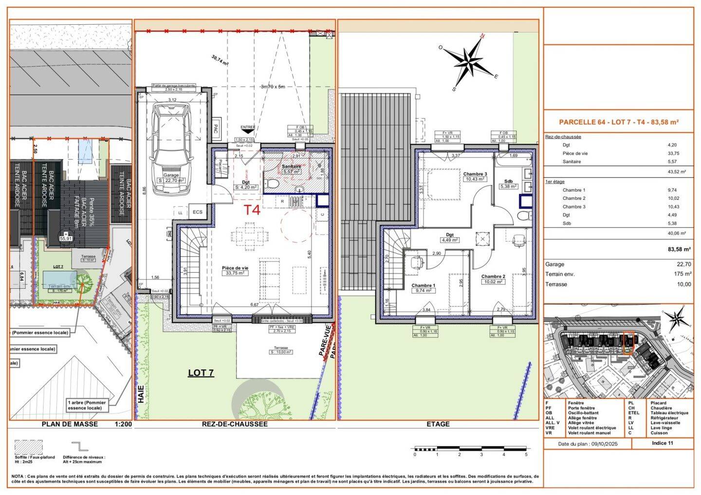 Maison à vendre, 84m², HERMANVILLE SUR MER