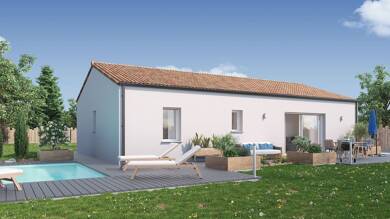 Maison de plain-pied à vendre 228 573 € 4 pièces 3 chambres 85 m² 429 m² de terrain Brem-sur-Mer 85470