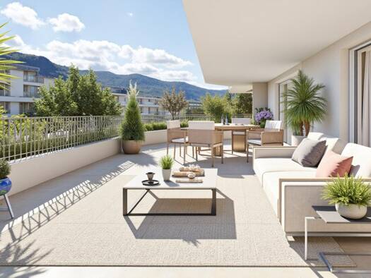Appartement à vendre - Neuf 363 000 € 3 pièces 65 m² 1er étage dès le 31/12/2026 Les Ollières 74370
