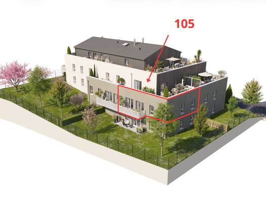 Appartement à vendre - neuf 260 000 € 3 pièces 2 chambres 73,5 m² dès le 31/12/2027 Duclair 76480