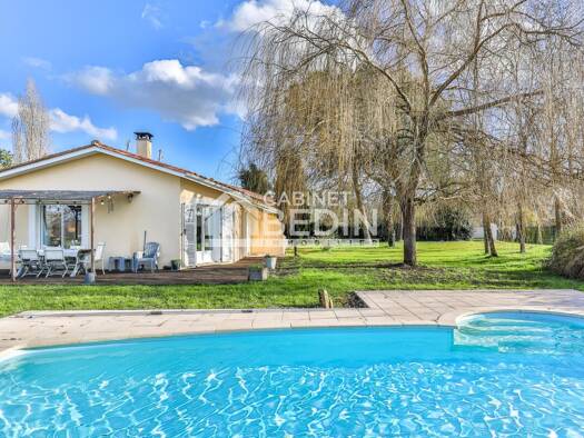 Maison de plain-pied à vendre 338 800 € 5 pièces 3 chambres 131,5 m² 2 149 m² de terrain Coimères 33210