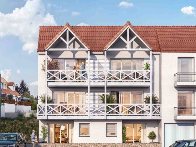 Appartement à vendre - neuf 669 000 € 4 pièces 3 chambres 85,8 m² Ambleteuse 62164