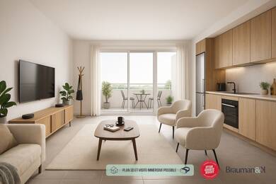 Appartement à vendre 428 000 € 3 pièces 2 chambres 60 m² 2ème étage Centre L'Haÿ-les-Roses 94240