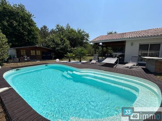 Maison de plain-pied à vendre 607 000 € 7 pièces 4 chambres 167 m² 1 293 m² de terrain Salles 33770