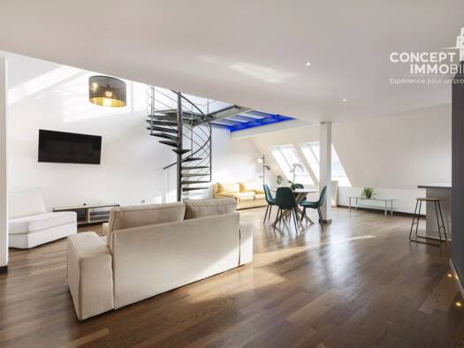 Appartement à louer 990 € 2 pièces 76,7 m² 2ème étage Militaire-Saint André-Jérusalem Montigny-lès-Metz 57950