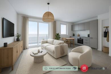 Appartement à vendre 381 043 € 3 pièces 57 m² 5ème étage Plateau-Grèves-Europe-Gare du Stade-Fossés Jean Colombes 92700