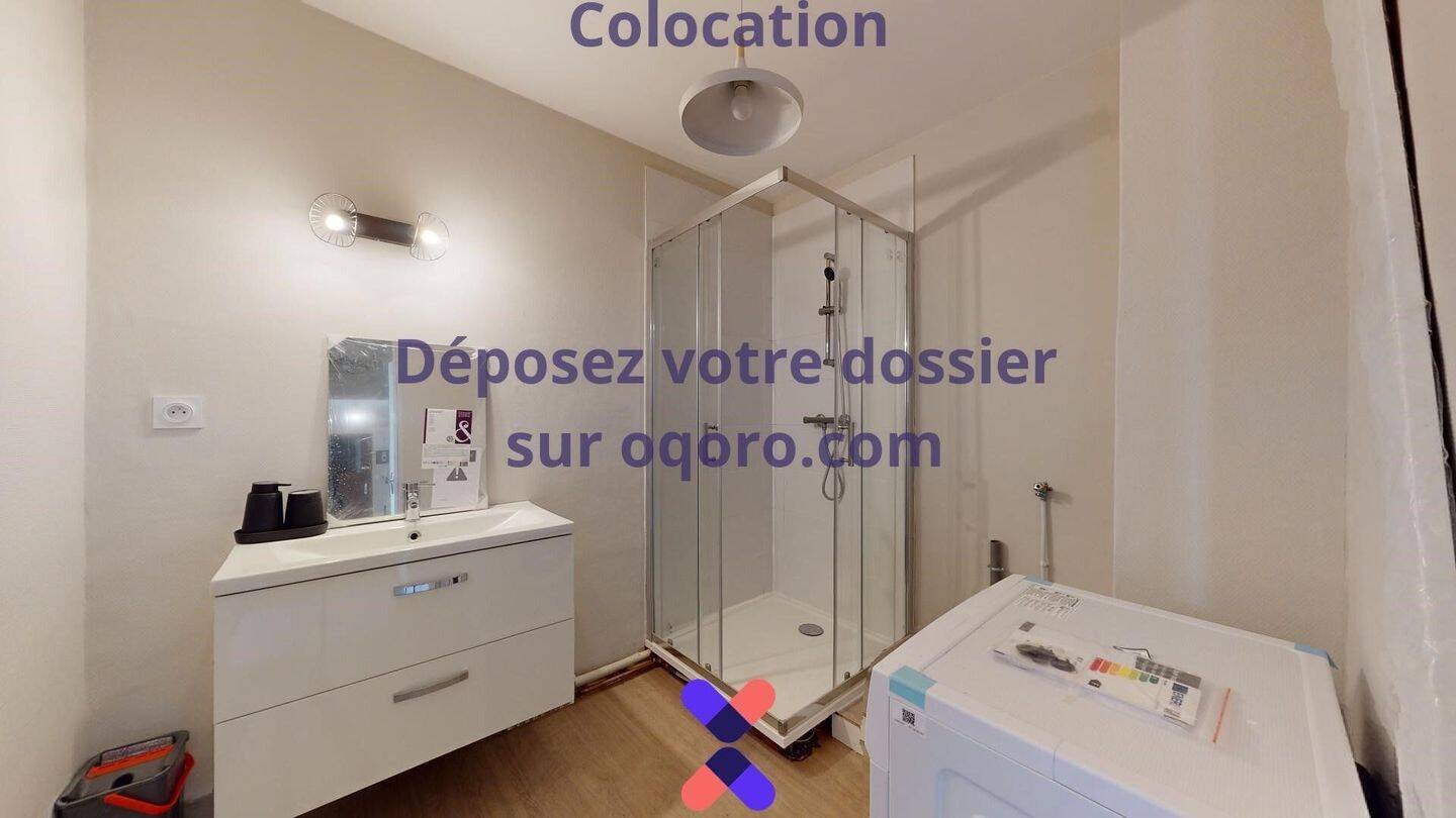 Chambre en colocation appartement meublé — 12