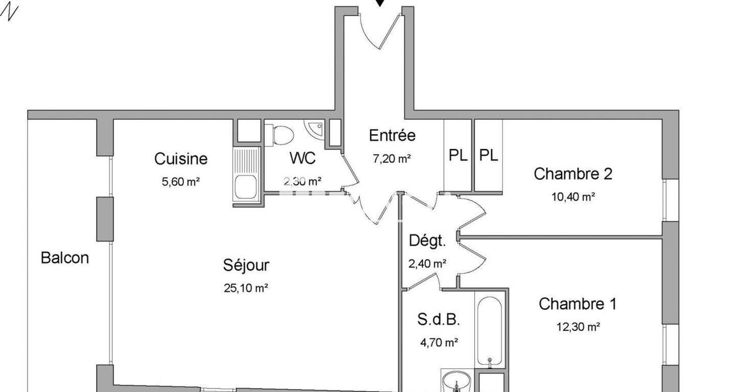 Maison à louer, 70m², VITRY SUR SEINE