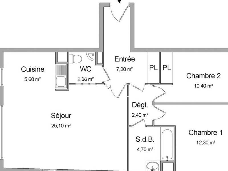 Maison à louer, 70m², VITRY SUR SEINE