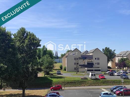 Appartement à vendre 149 000 € 3 pièces 2 chambres 59 m² Étage 2/3 Saint Patrice Bayeux 14400