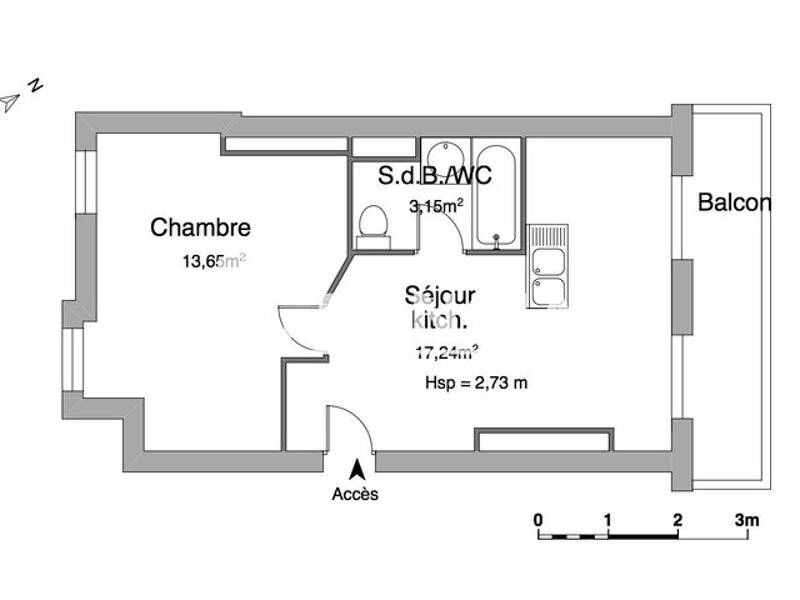 Maison à louer, 34m², BREST