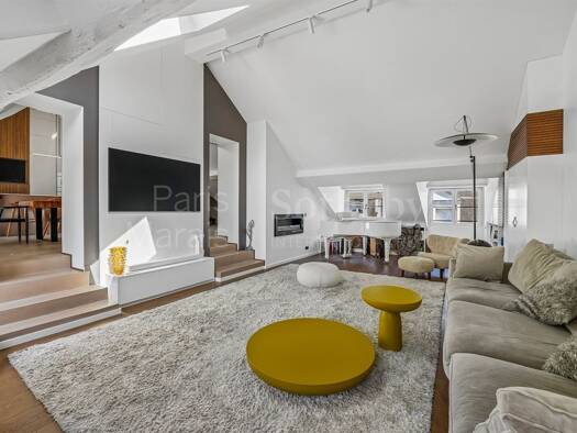 Duplex à vendre 3 600 000 € 9 pièces 5 chambres 283 m² 4ème étage Sainte Avoie Paris 3ème arrondissement 75003