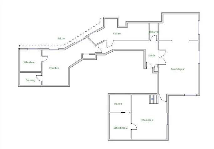 Appartement à vendre 785 000 € 4 pièces 2<br/>chambres 88,3 m²<br/>superficie 5/6<br/>étage Legendre-Lévis Paris 17ème 75017