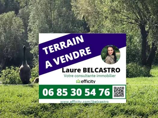 Terrain constructible viabilisé à vendre 314 000 € 1 213 m² de terrain La Gare Villecresnes 94440