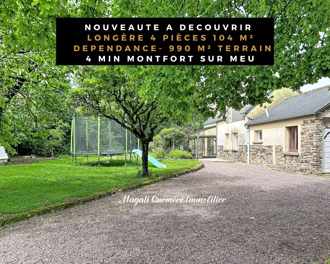 Maison à vendre, 104m², MONTFORT SUR MEU
