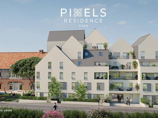 Appartement à vendre - neuf 287 000 € 4 pièces 3 chambres 72,89 m² dès le 30/09/2028 Sainte Thérèse-Demi Lune Caen 14000