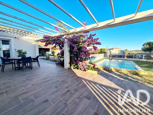 Maison de plain-pied à vendre 499 000 € 5 pièces 4 chambres 125,92 m² 1 108 m² de terrain La Crouzette-Badonnes Béziers 34500