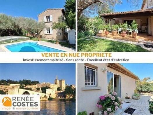 Maison en viager occupé Bouquet 223 920 € 5 pièces 4 chambres 148 m² 596 m² de terrain Saint Gabriel-Clos de la Murette Avignon 84000