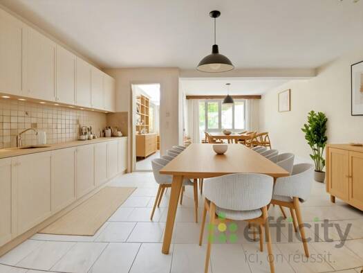 Maison à vendre 218 000 € 4 pièces 3 chambres 110 m² 207 m² de terrain Bollé-Sainte Croix-Mutuelles Le Mans 72100