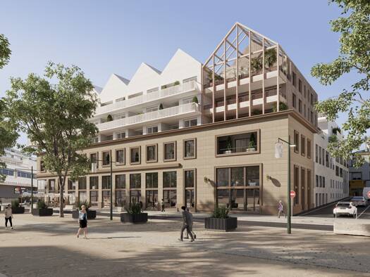 Appartement à vendre - Neuf 530 000 € 4 pièces 3 chambres 87 m² dès le 31/03/2026 Keroman-Merville Lorient 56100