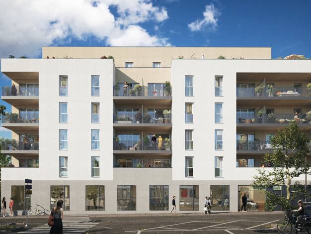 Appartement à vendre - neuf 322 000 € 4 pièces 83,6 m² 2ème étage dès le 31/12/2027 Centre Ville Est Bourgoin-Jallieu 38300