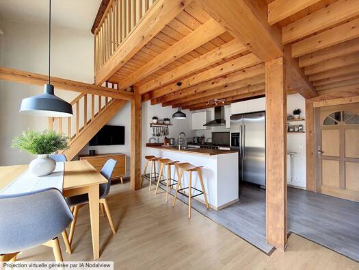 Appartement à louer 690 € 3 pièces 2 chambres 81 m² Étage 2/2 Ambronay 01500