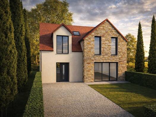 Terrain avec maison neuve à vendre 700 000 € 5 pièces 4 chambres 130 m² 205 m² de terrain Les Residences Noisy-le-Roi 78590