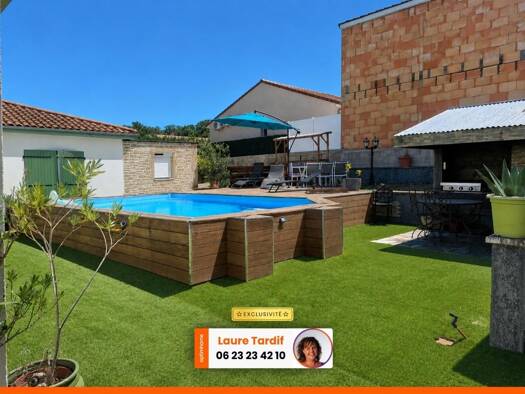 Maison de plain-pied à vendre 313 000 € 5 pièces 4 chambres 172 m² 1 276 m² de terrain Montmorin 63160