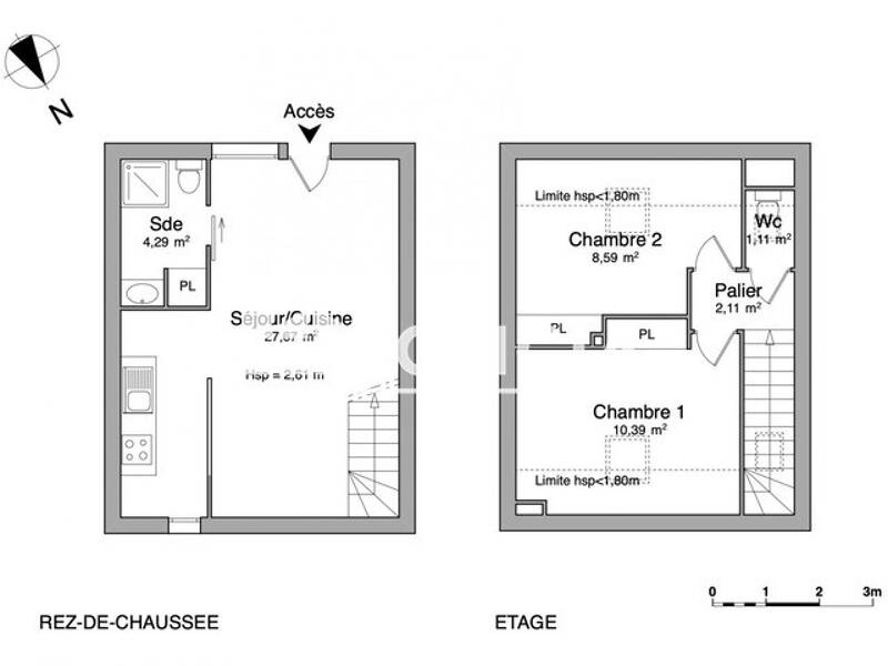 Maison à louer, 54m², SEMOY