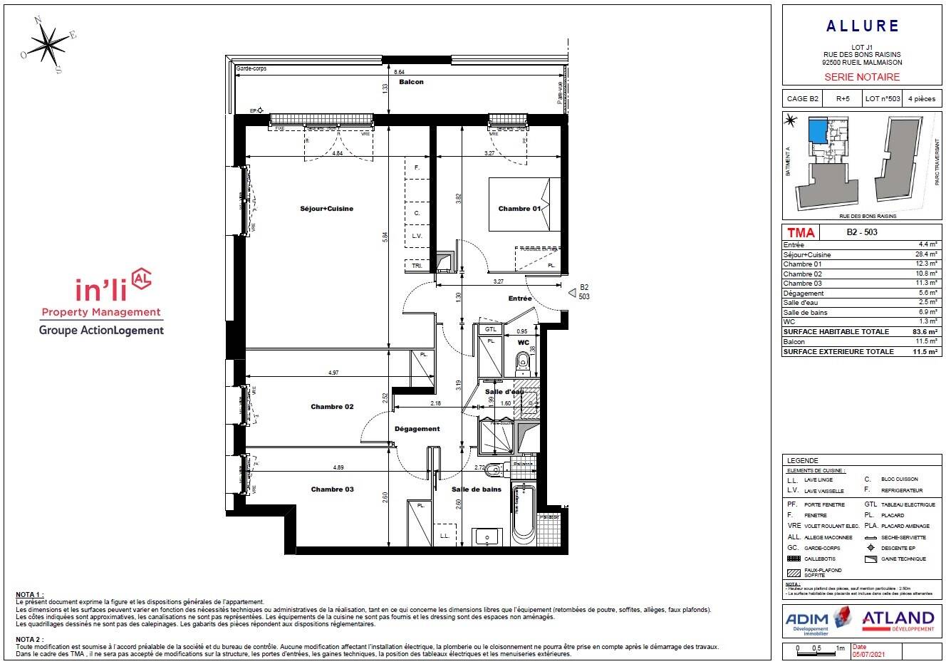 Maison à louer, 84m², RUEIL MALMAISON