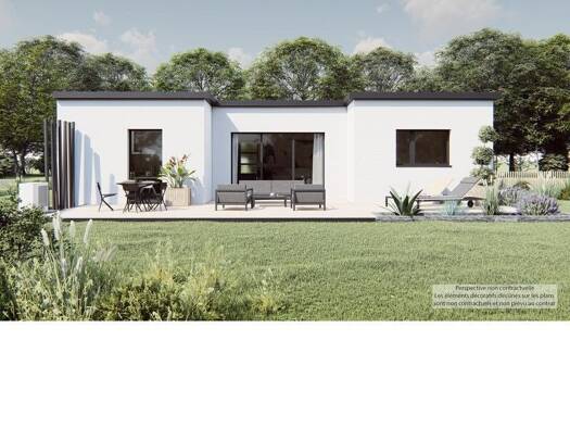 Terrain avec maison neuve à vendre 352 000 € 5 pièces 3 chambres 85 m² 506 m² de terrain Ouest Thouaré-sur-Loire 44470