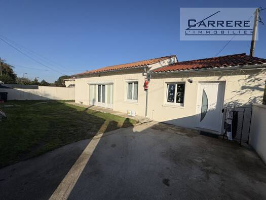Maison de plain-pied à vendre 354 450 € 6 pièces 4 chambres 122,33 m² 674 m² de terrain Carbon-Blanc 33560