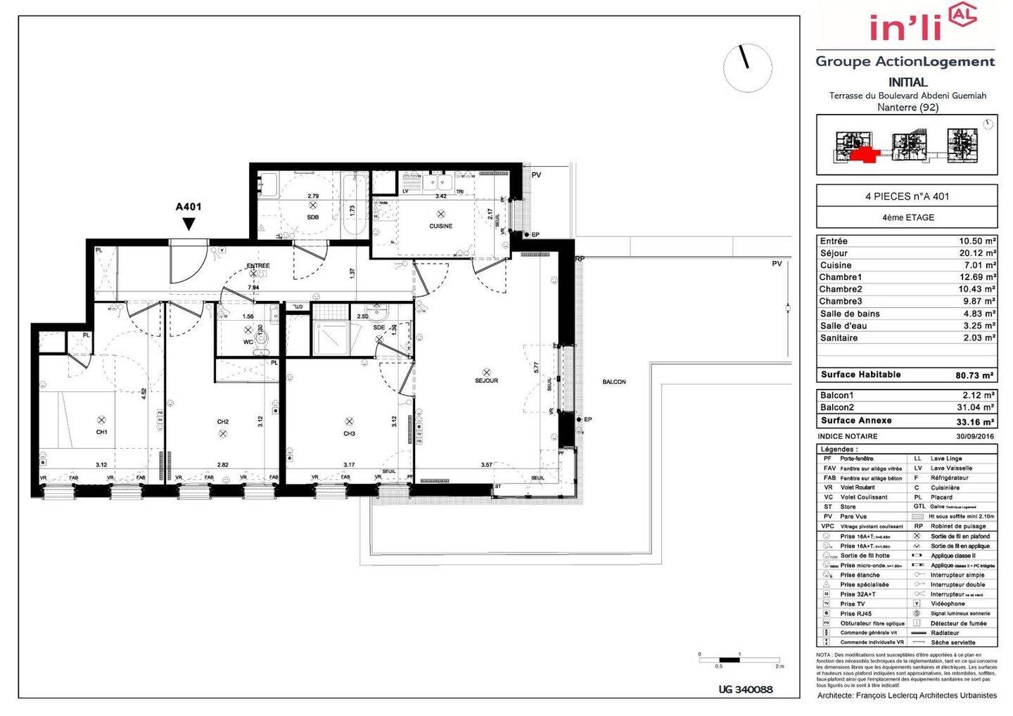 Maison à louer, 81m², NANTERRE