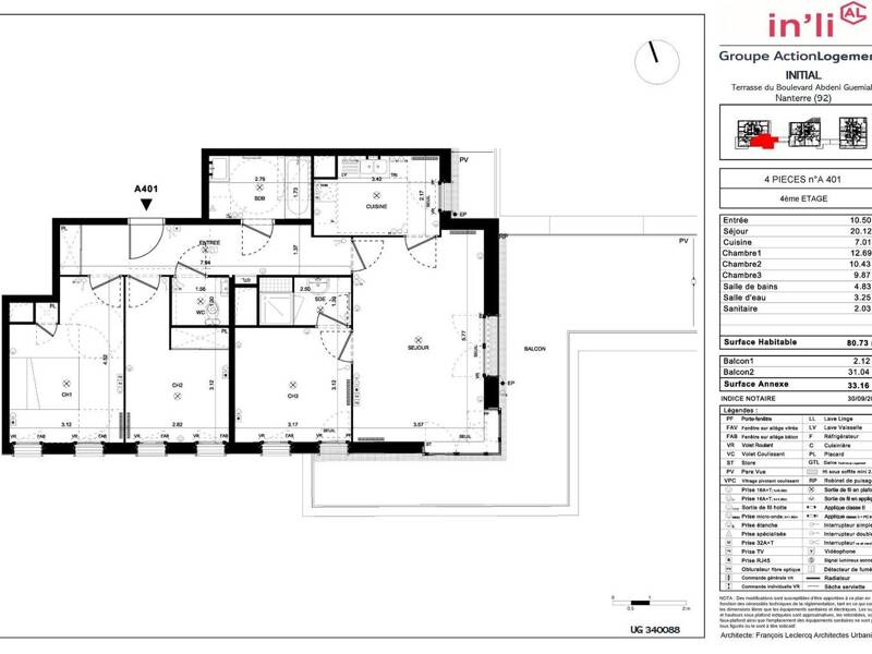 Maison à louer, 81m², NANTERRE