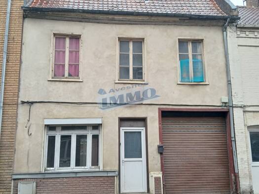 Maison à vendre 54 500 € 5 pièces 2 chambres 85 m² 250 m² de terrain Auxi-le-Château 62390