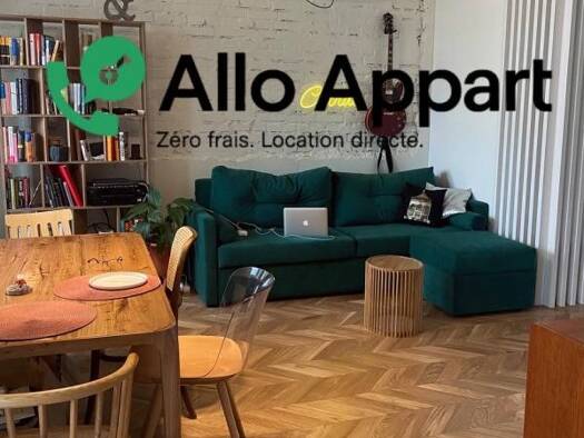 Appartement à louer - logement étudiant 610 € 2 pièces 1 chambre 46 m² 2ème étage Laënnec-Mermoz Lyon 8ème 69008