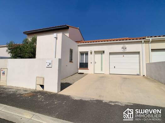 Maison de plain-pied à vendre 249 000 € 3 pièces 2 chambres 80 m² 188 m² de terrain Salses-le-Château 66600