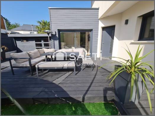 Maison de plain-pied à vendre 499 000 € 7 pièces 6 chambres 160 m² 519 m² de terrain Sud Bonsecours 76240