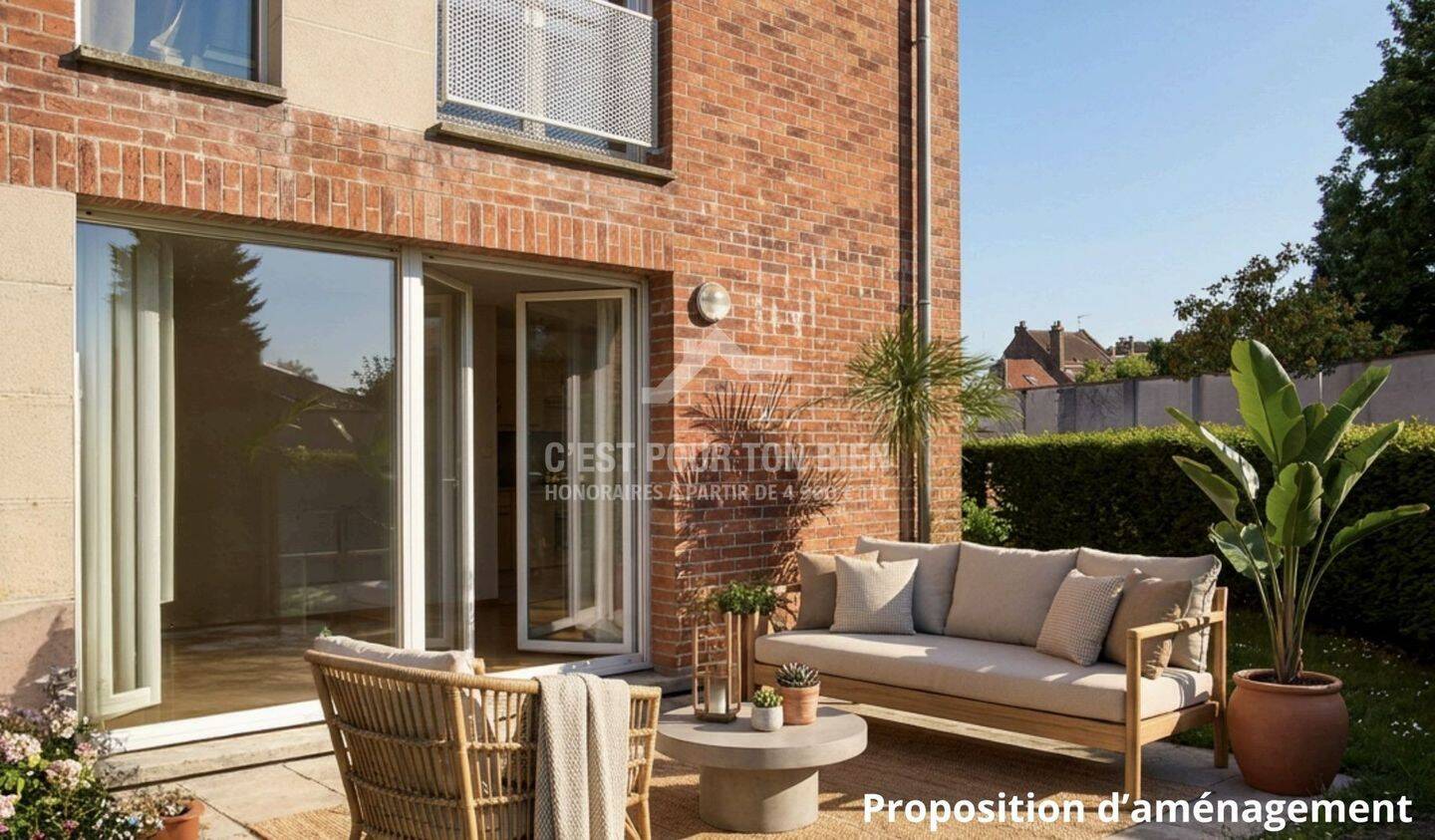 Maison à vendre, 46m², MONS EN BAROEUL