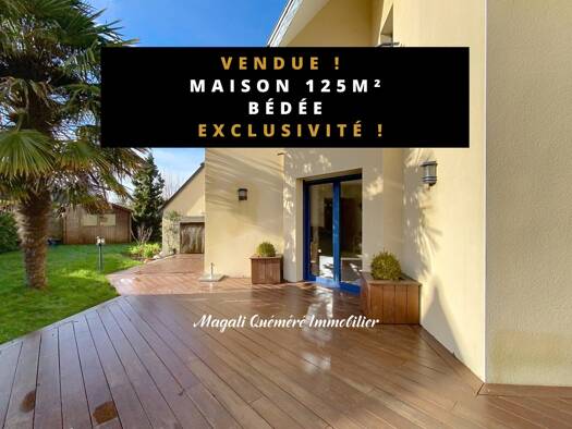 Maison à vendre 347 700 € 6 pièces 5 chambres 125 m² 683 m² de terrain Bédée 35137