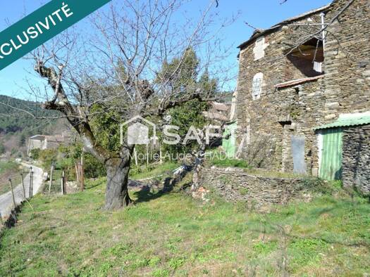 Maison à vendre 90 000 € 4 pièces 3 chambres 70 m² 1 124 m² de terrain Saint-André-Lachamp 07230