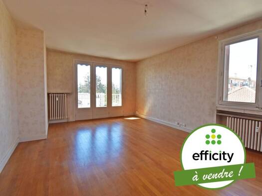 Appartement à vendre 119 000 € 3 pièces 2 chambres 77,5 m² Étage 4/4 Nord Feurs 42110