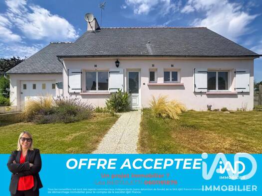 Maison à vendre 146 400 € 4 pièces 2 chambres 72,2 m² 626 m² de terrain Plouisy 22200